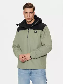Переходная куртка стандартного кроя Quiksilver, зеленый