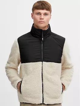 Переходная куртка стандартного кроя Solid, бежевый