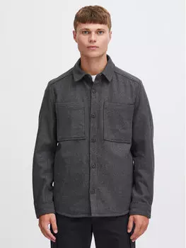 Переходная куртка стандартного кроя Solid, серый