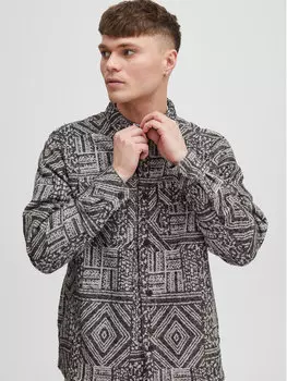 Переходная куртка стандартного кроя Solid, серый