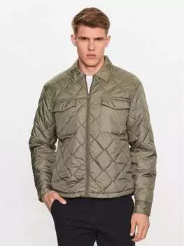 Переходная куртка стандартного кроя Solid, зеленый