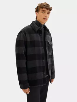 Переходная куртка стандартного кроя Tom Tailor Denim, черный