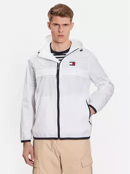 Переходная куртка стандартного кроя Tommy Jeans, белый