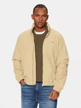 Переходная куртка стандартного кроя Tommy Jeans, бежевый