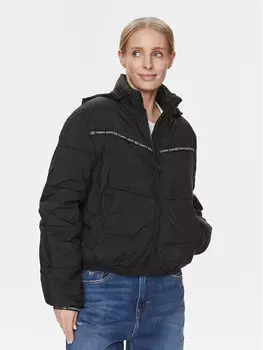 Переходная куртка стандартного кроя Tommy Jeans, черный