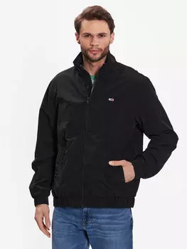 Переходная куртка стандартного кроя Tommy Jeans, черный