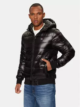 Переходная куртка стандартного кроя Tommy Jeans, черный