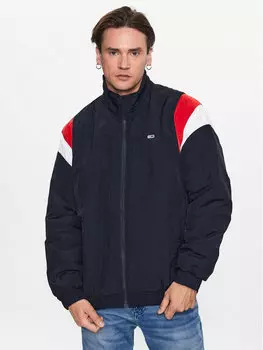 Переходная куртка стандартного кроя Tommy Jeans, синий