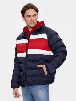 Переходная куртка стандартного кроя Tommy Jeans, синий