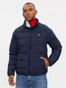 Переходная куртка стандартного кроя Tommy Jeans, синий