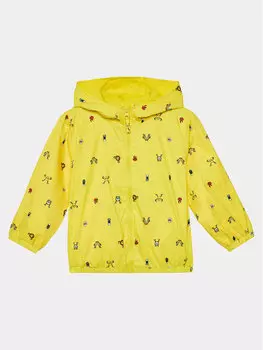 Переходная куртка стандартного кроя United Colors Of Benetton, желтый