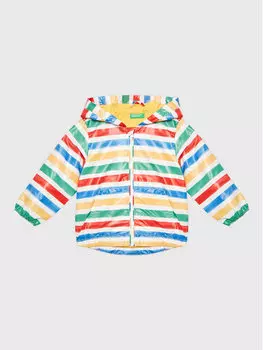Переходная куртка стандартного кроя United Colors Of Benetton, мультиколор