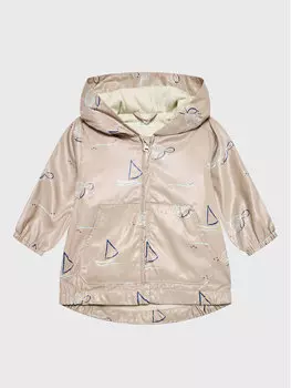 Переходная куртка стандартного кроя United Colors Of Benetton, бежевый