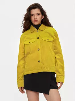 Переходная куртка стандартного кроя United Colors Of Benetton, желтый