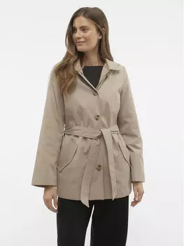 Переходная куртка стандартного кроя Vero Moda, коричневый