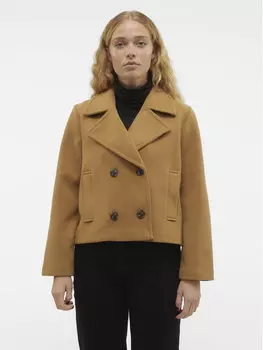 Переходная куртка стандартного кроя Vero Moda, коричневый