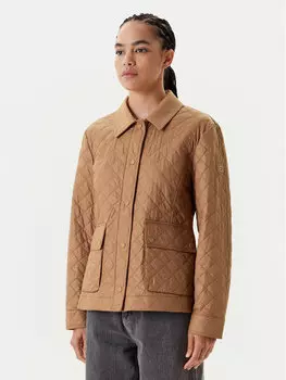 Переходная куртка стандартного кроя WW0WW45641 Tommy Hilfiger, коричневый