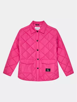 Переходная куртка свободного кроя Calvin Klein, розовый