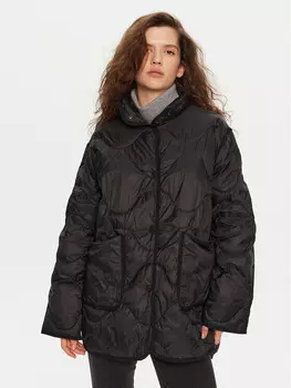 Переходная куртка свободного кроя Deha, черный