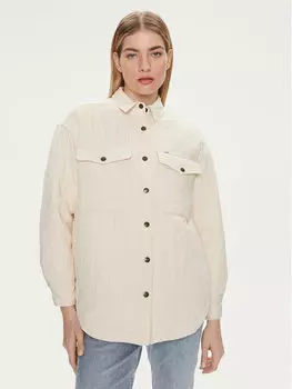 Переходная куртка свободного кроя Lee, экрю