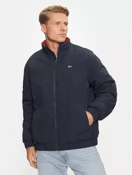 Переходная куртка свободного кроя Tommy Jeans, синий