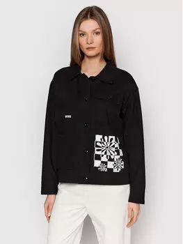 Переходная куртка свободного кроя Vans, черный