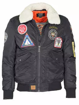 Переходная куртка TOP GUN, черный