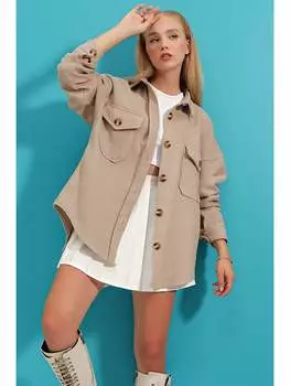 Переходная куртка Trend Alacati, серый