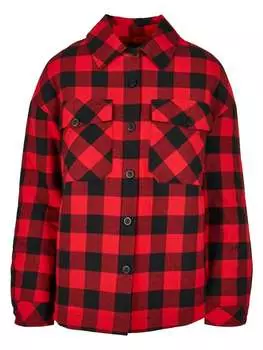 Переходная куртка Urban Classics, цвет black/red