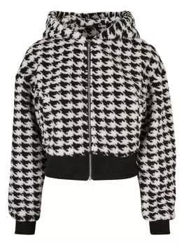 Переходная куртка Urban Classics, цвет blackhoundstooth