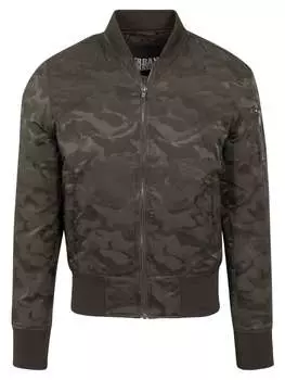 Переходная куртка Urban Classics, цвет dark olive