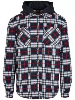 Переходная куртка Urban Classics, цвет midnightnavy/red