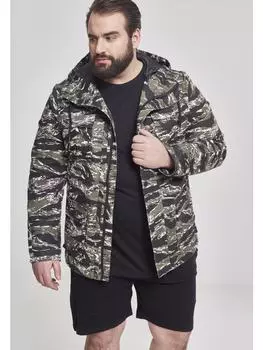 Переходная куртка Urban Classics, цвет olive/blk/wht