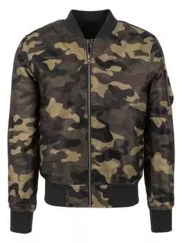 Переходная куртка Urban Classics, цвет wood camo