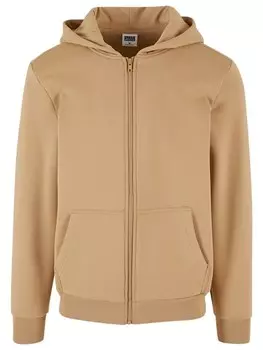 Переходная куртка Urban Classics Zip-Kapuzenpullover, цвет warmsand