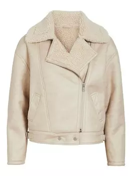 Переходная куртка Vila bergangsjacke, бежевый