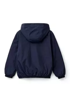 Переходная куртка WITH HOOD United Colors of Benetton, синий