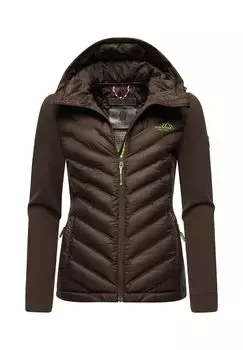 Переходная куртка возьми меня с собой NAVAHOO, цвет Dark Choco