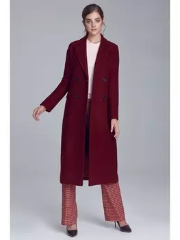 Переходное пальто Nife, бордо