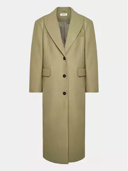 Переходное пальто прямого кроя Edited, хаки