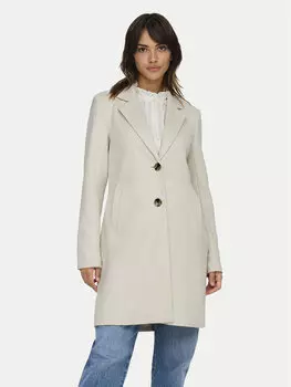Переходное пальто стандартного кроя Diane 15336518 Only, бежевый