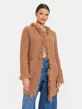 Переходное пальто стандартного кроя Marella, коричневый