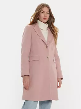 Переходное пальто стандартного кроя Maryley, розовый