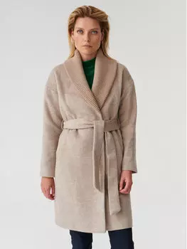 Переходное пальто стандартного кроя Tatuum, бежевый