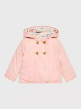 Переходное пальто стандартного кроя United Colors Of Benetton, розовый