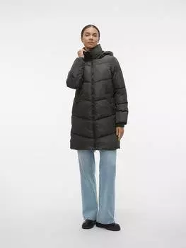 Переходное пальто Vero Moda, темно-зеленый