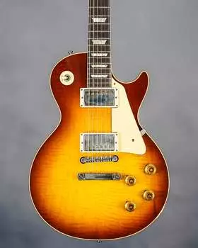 Переиздание Les Paul Standard 1959 года VOS Washed Cherry Sunburst Gibson Les Paul Standard Reissue VOS
