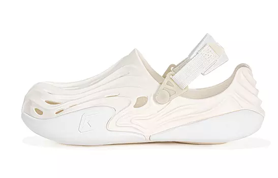 ПЕРЕЙТИ Пляжные сандалии унисекс, цвет streaming white