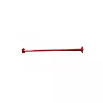 Перекладина Monkey Bar для крепления к стене/потолку K-SPORT, красный/серый/черный