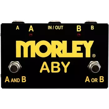 Переключатель ABY Morley Gold Series, черный